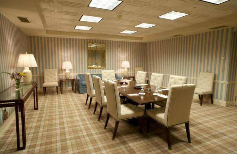 Intimate conference room at The Otesaga Resort Hotel.