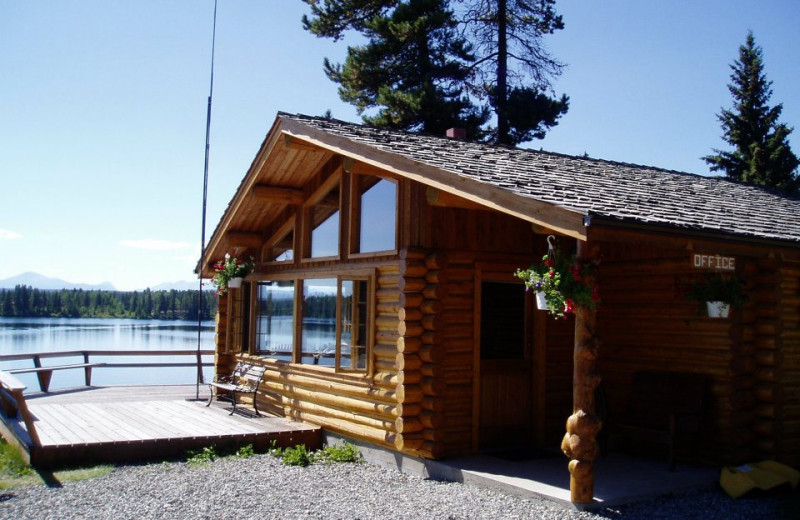 Exterior view of Stewart's Lodge.
