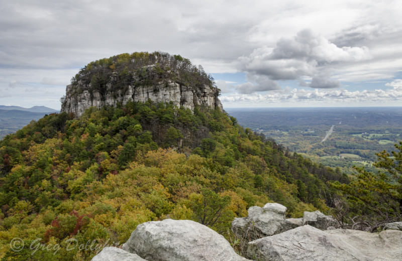 Mountain at Pilot Knob Inn Bed & Breakfast.