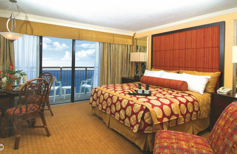 Guest room at The Caravelle Golf & Family Resort.