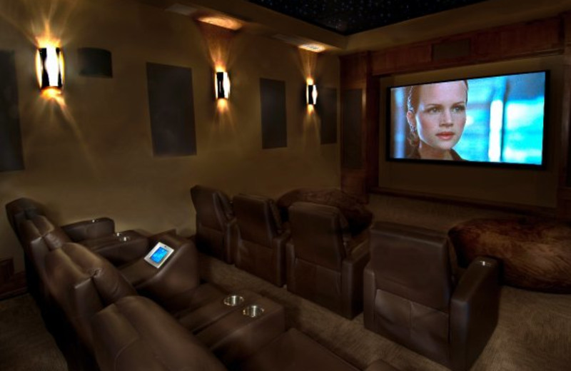 Movie theater at Grand Lodge on Peak 7.