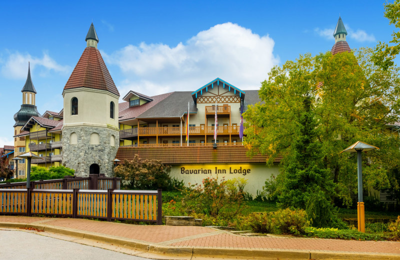 Exterior view of Bavarian Inn of Frankenmuth.