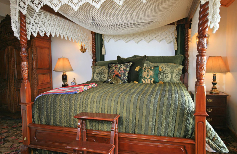 Guest room at The Blue Boar Inn B&B.