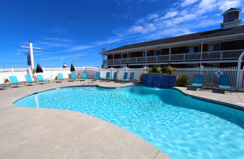 Outdoor pool at Sands by the Sea.