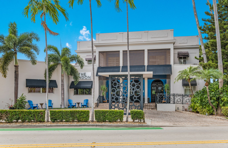 Exterior view of The Landon Bay Harbor- Miami Beach.