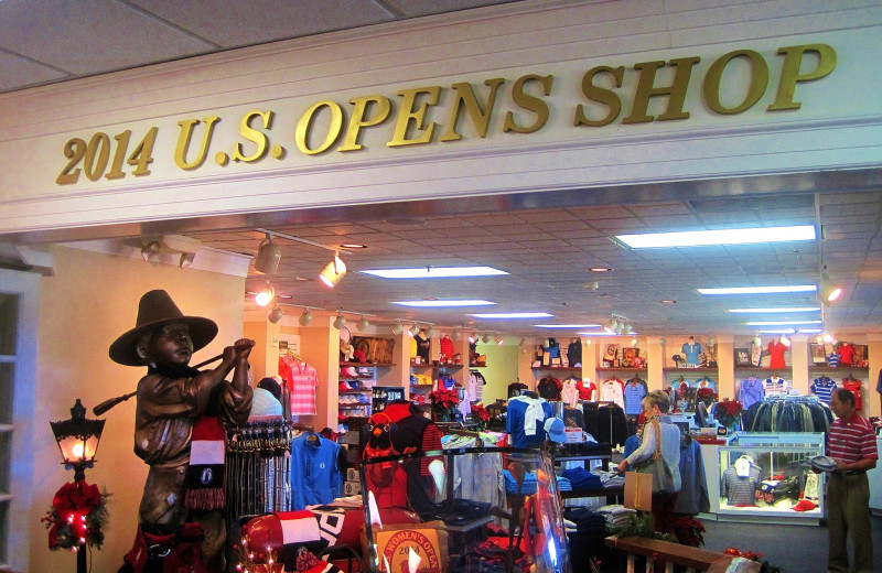 Gift shop at Pinehurst Resort.