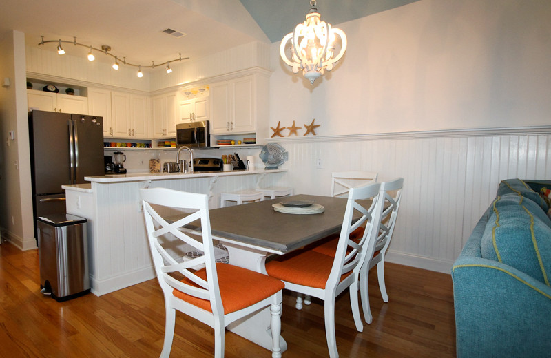 Rental kitchen at Fripp Island Golf & Beach Resort.