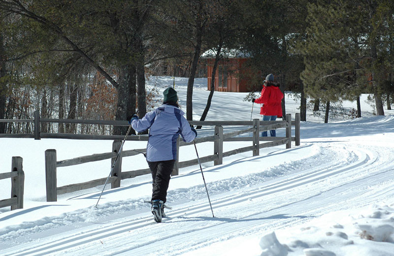 Ski trails at Heartwood Conference Center & Retreat.