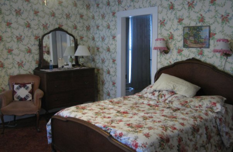 Guest room at Twin Gables of Woodstock.