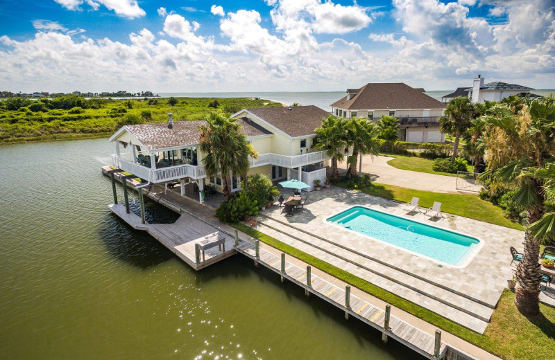 Rental exterior at Gary Greene Vacation Rentals.
