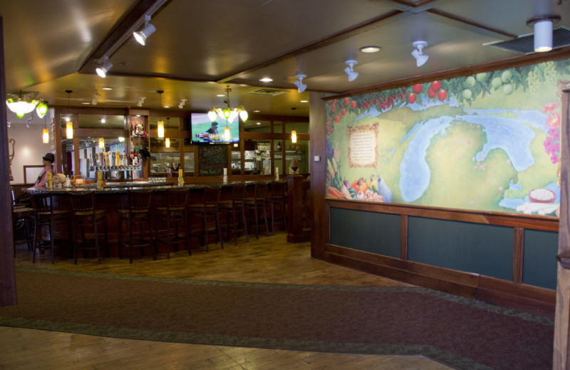 Dining at Bavarian Inn of Frankenmuth.
