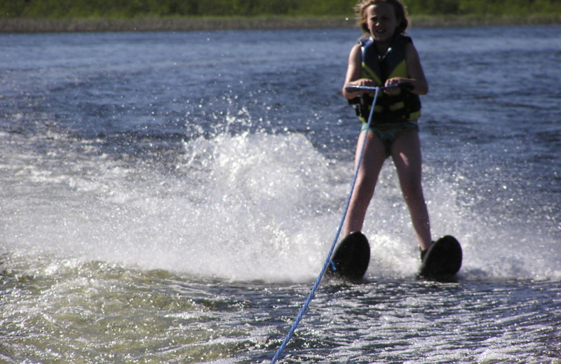 Water skiing at Kokomo Resort.