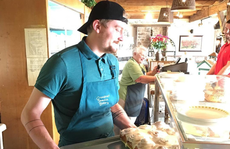 Bakery at Rowleys Bay Resort.