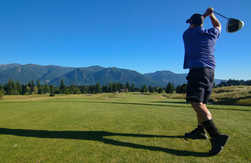 Golf course at Carson Hot Springs Spa and Golf Resort.