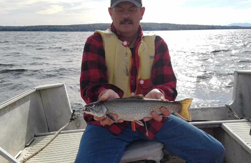 Fishing at The Birches Resort.