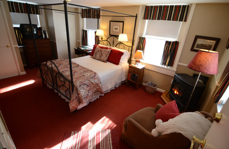 Carriage house room at Birchwood Inn.