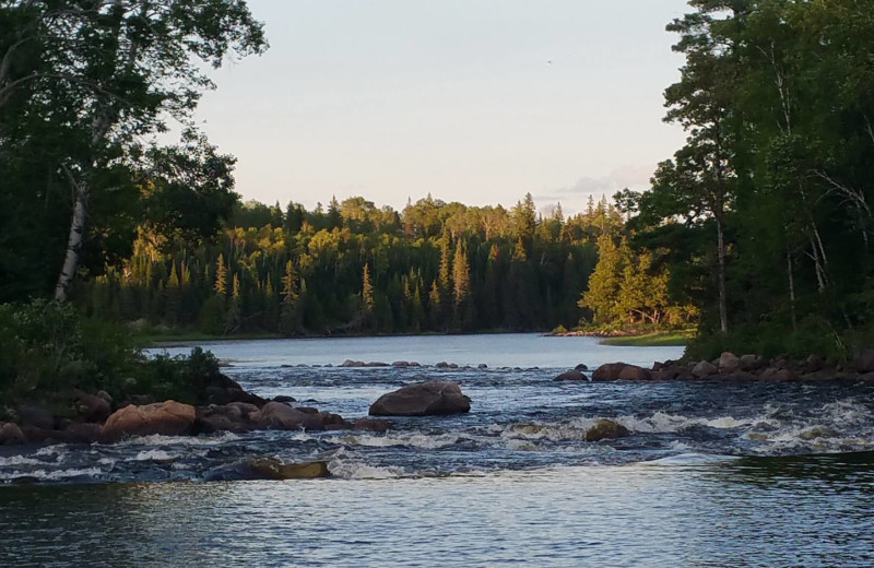 Scenic view at Elk Lake Wilderness Resort.