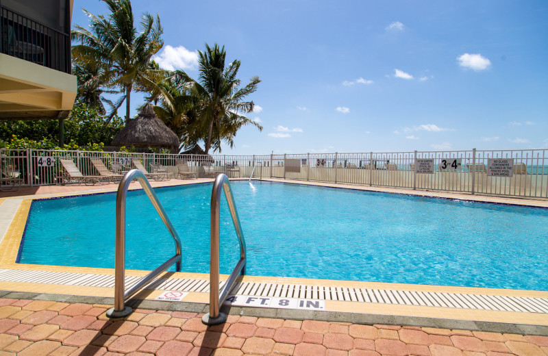 Outdoor pool at Cocoplum Beach 