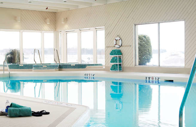 Indoor Pool at the Delta Sault Ste. Marie Waterfront Hotel