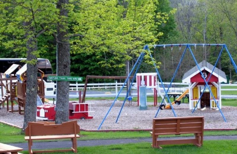 Kid's playground at Gavin's Irish Country Inn.