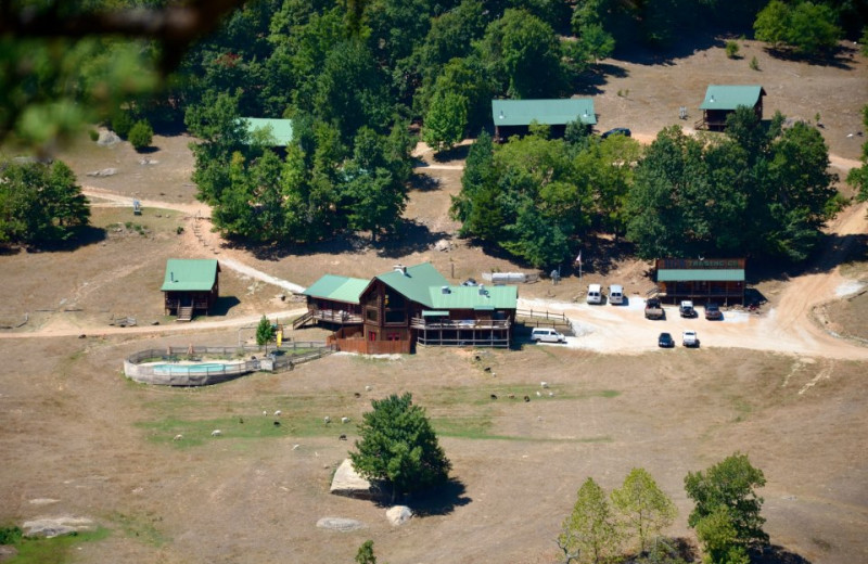 Aerial View of Horseshoe Canyon Ranch