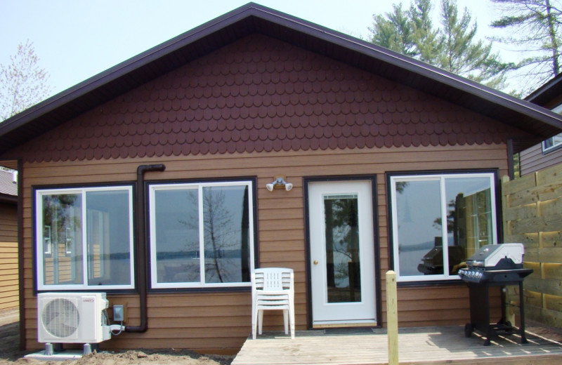 Cabin exterior at Gull Four Seasons Resort.