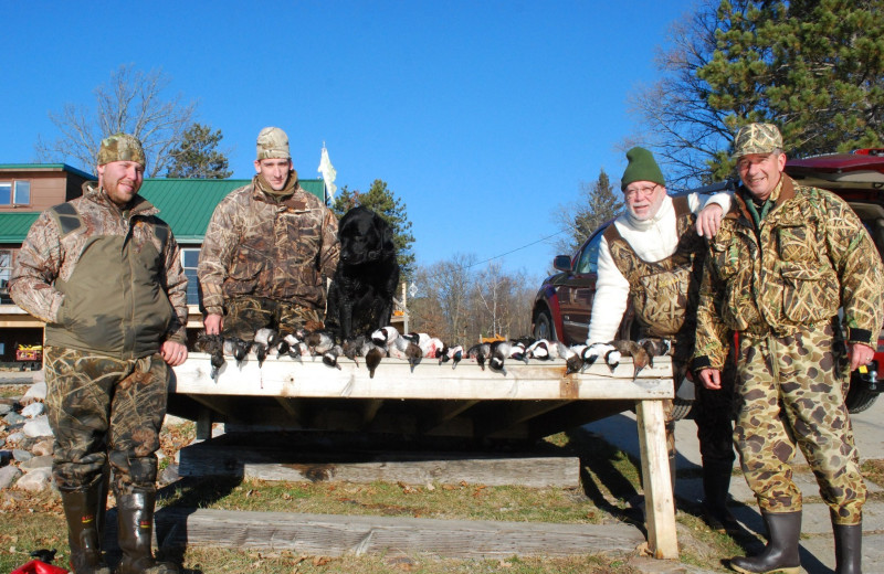 Hunting at Geiger's Trails End.