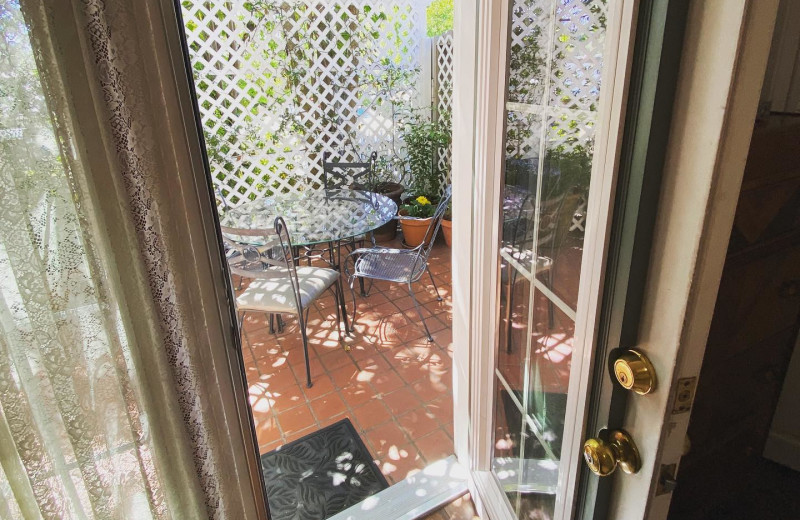 Patio at Bradford Place Inn