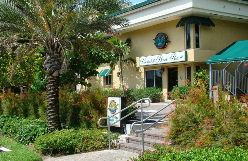 Exterior view of Vanderbilt Beach Resort.