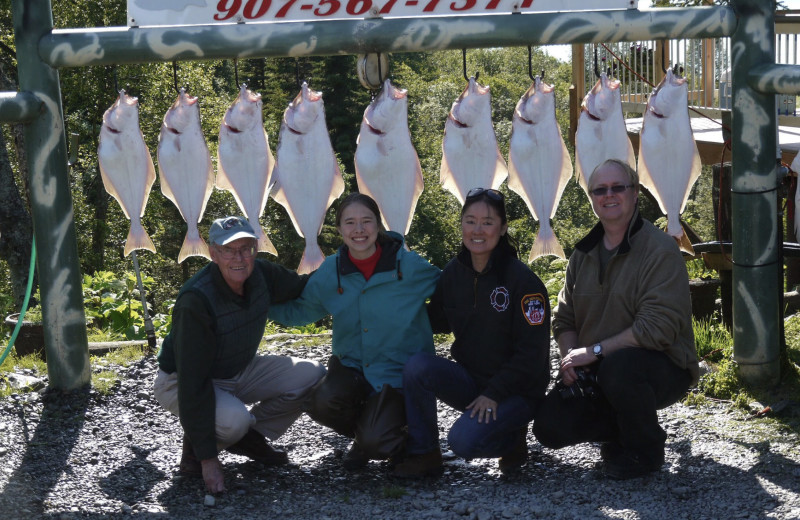 Fishing at Gwin's Lodge & Kenai Peninsula Charter Booking Service.