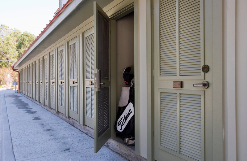 Sporting and beach equipment storage complimentary at Inlet Sports Lodge.