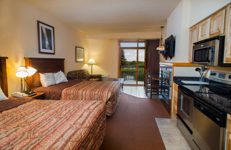 Guest room at Chula Vista Resort.
