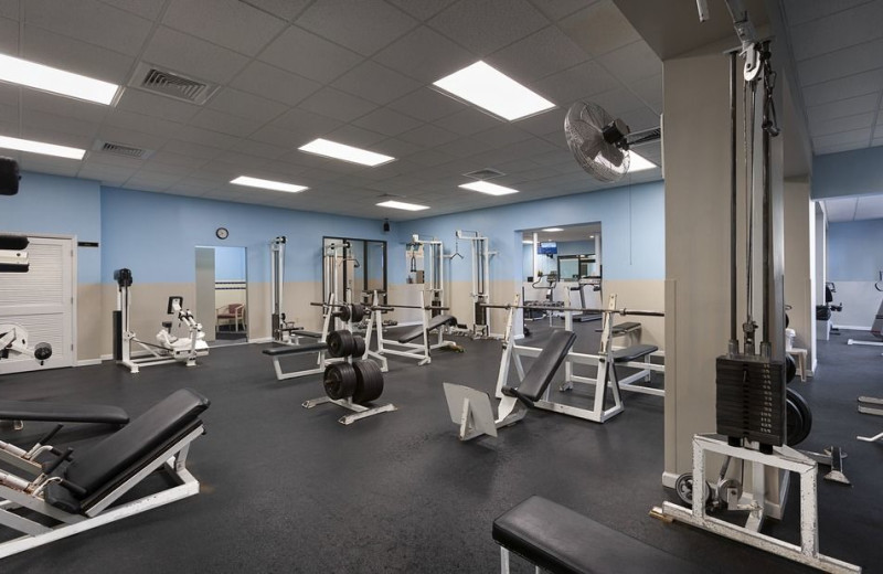 Gym at Sands Resorts.