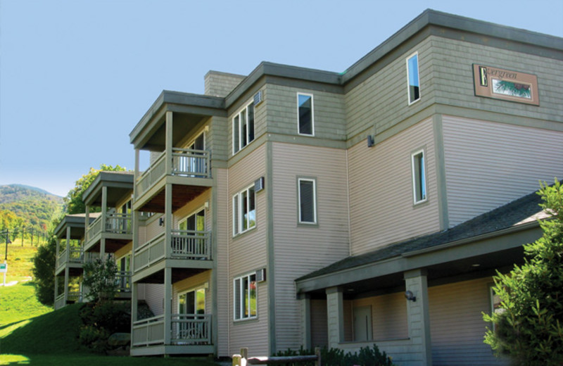 Rental exterior at Smugglers' Notch Resort.