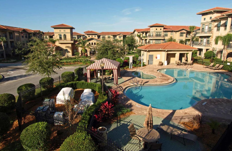 Rental pool at Contempo Vacation Homes.