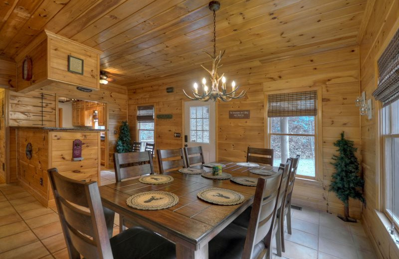 Rental kitchen at North Georgia Vacation Spots.