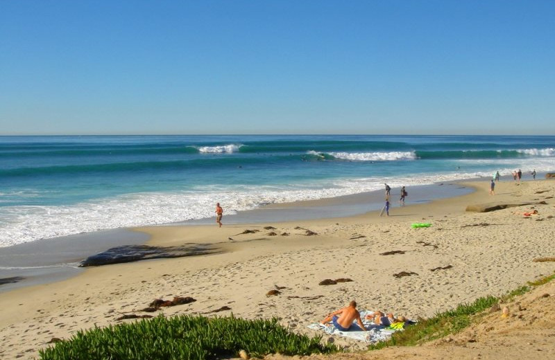 Access to the beach at Bluewater Vacation Homes