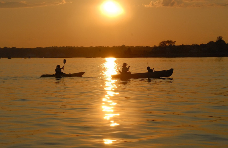 Kayaking at The Kingsley House.