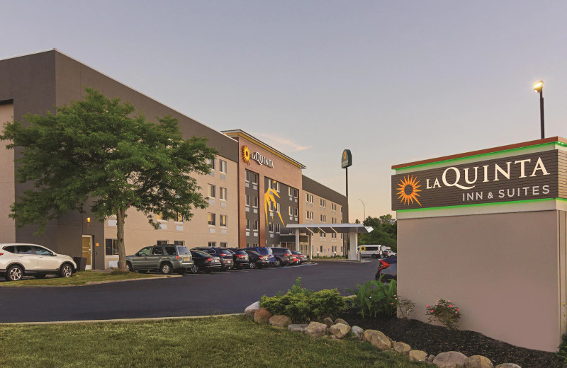 Exterior view of La Quinta Inn Cleveland Airport North.