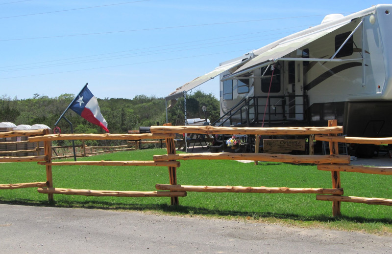RV resort at Twin Elm Ranch.