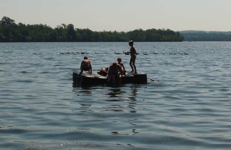 Fishing at Anglers Retreat.