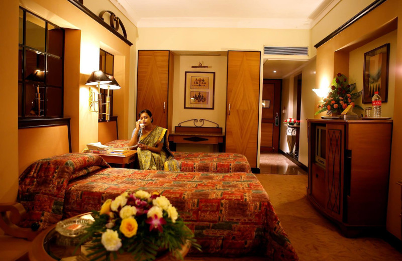 Guest room at Ambassador Pallava.