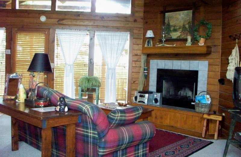 Cabin Interior at Red Bud Valley Resort 