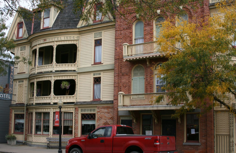 Exterior View of The Wyalusing Hotel