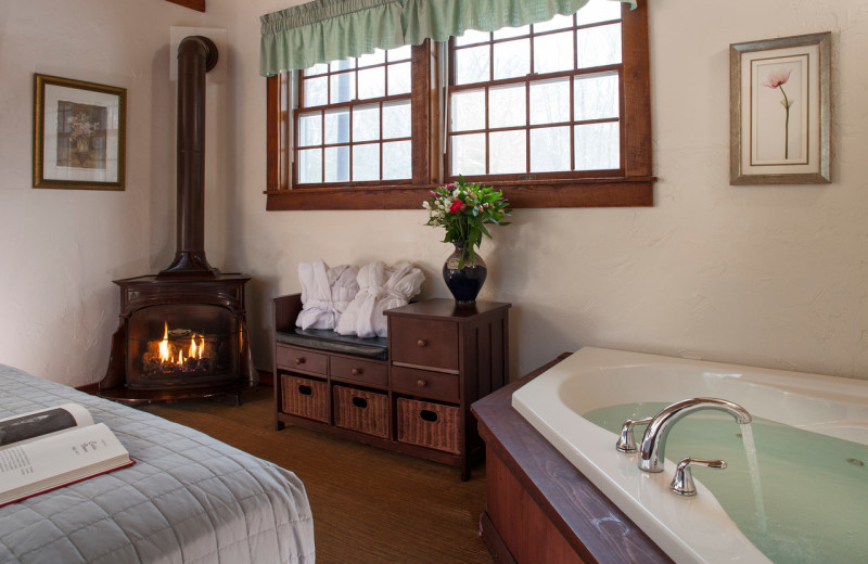 Guest room at Inn At Lake Joseph.