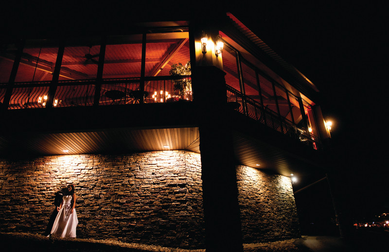 Wedding couple at Heritage Hills Golf Resort.