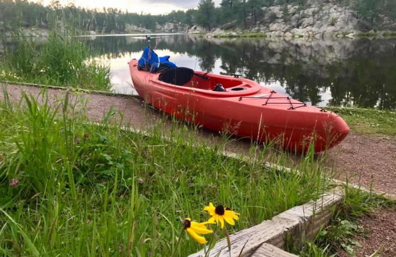 Kayak at Terry Peak Chalets.