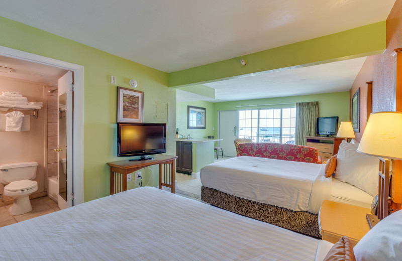 Guest room at Pierview Hotel & Suites.