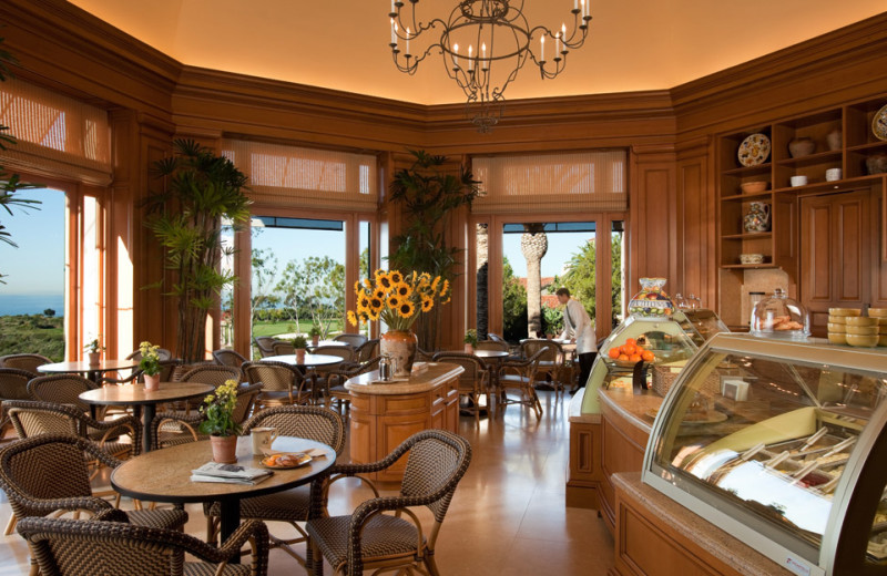 Dining at The Resort at Pelican Hill.