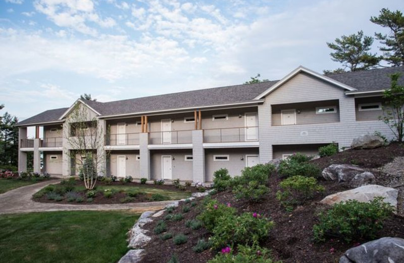 Exterior view of Linekin Bay Resort.